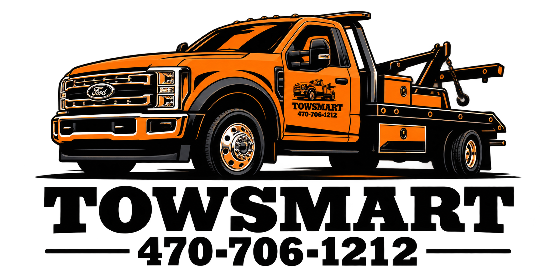 TowSmart towing logo